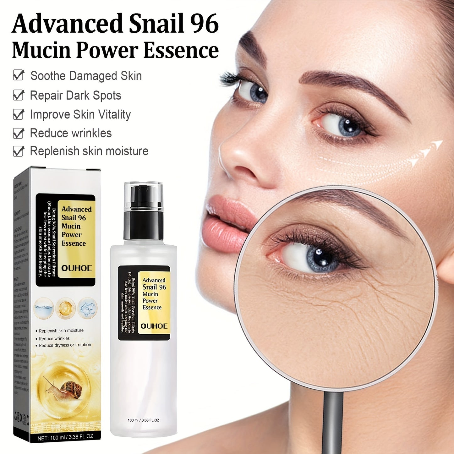 Snail Mucin Power Essence Moisturizer 100ml