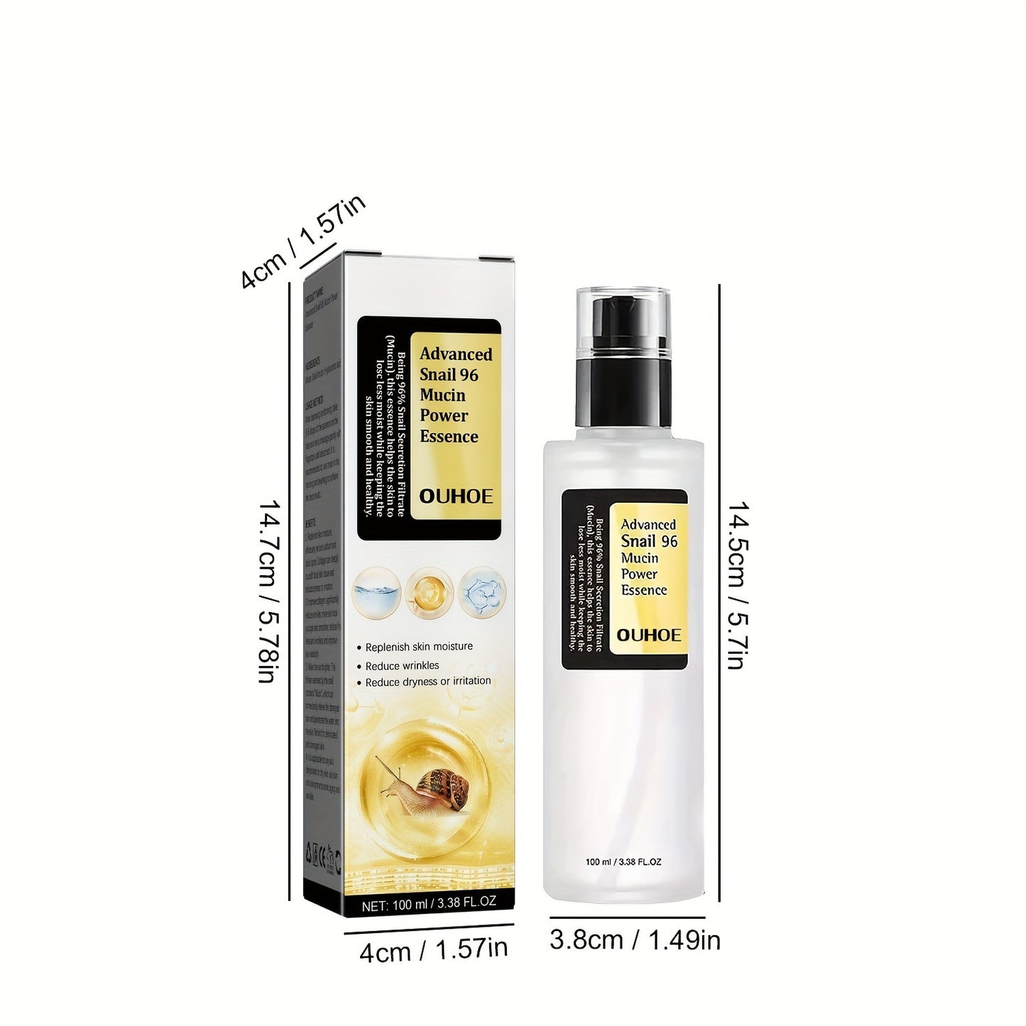 Snail Mucin Power Essence Moisturizer 100ml