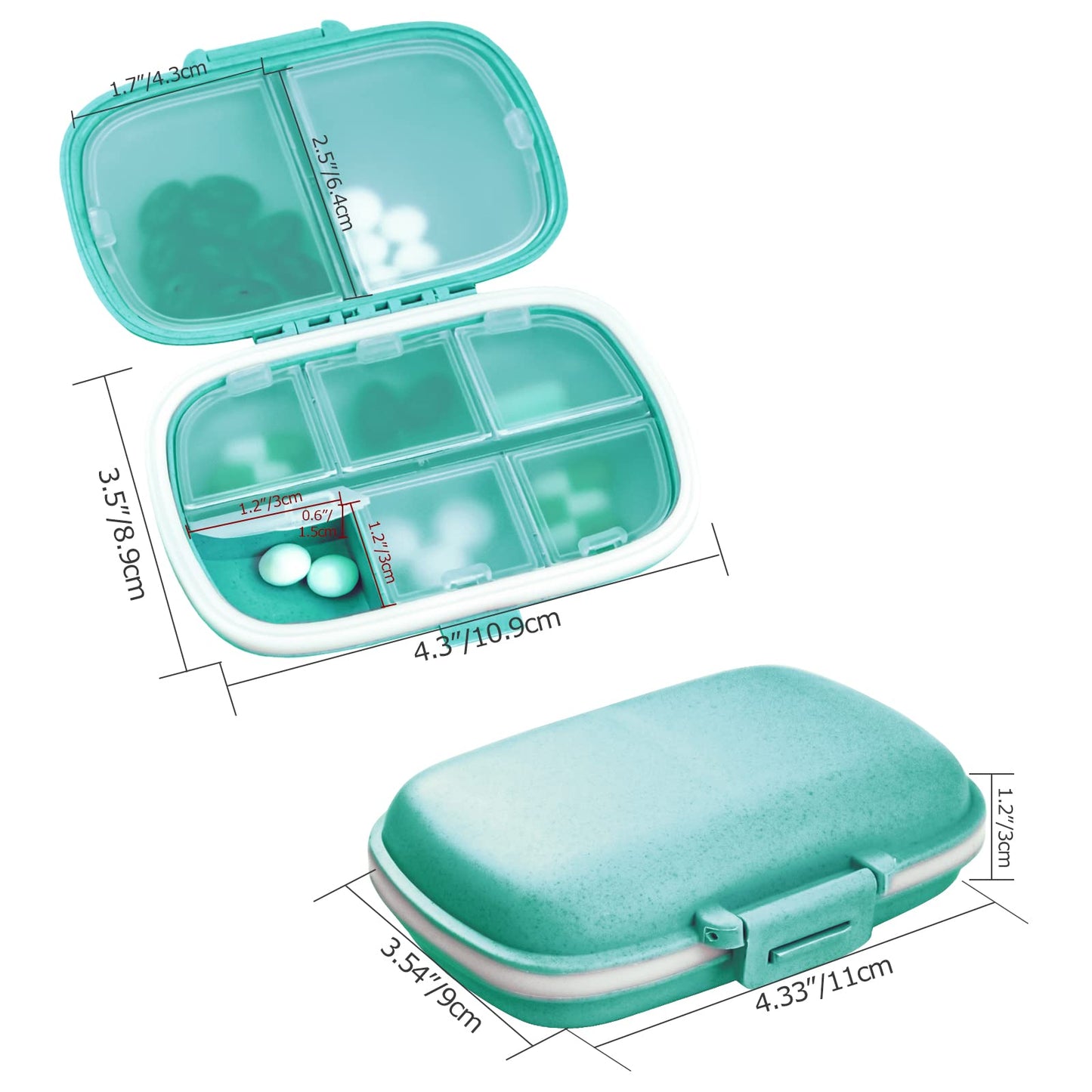 Travel Pill Organizer