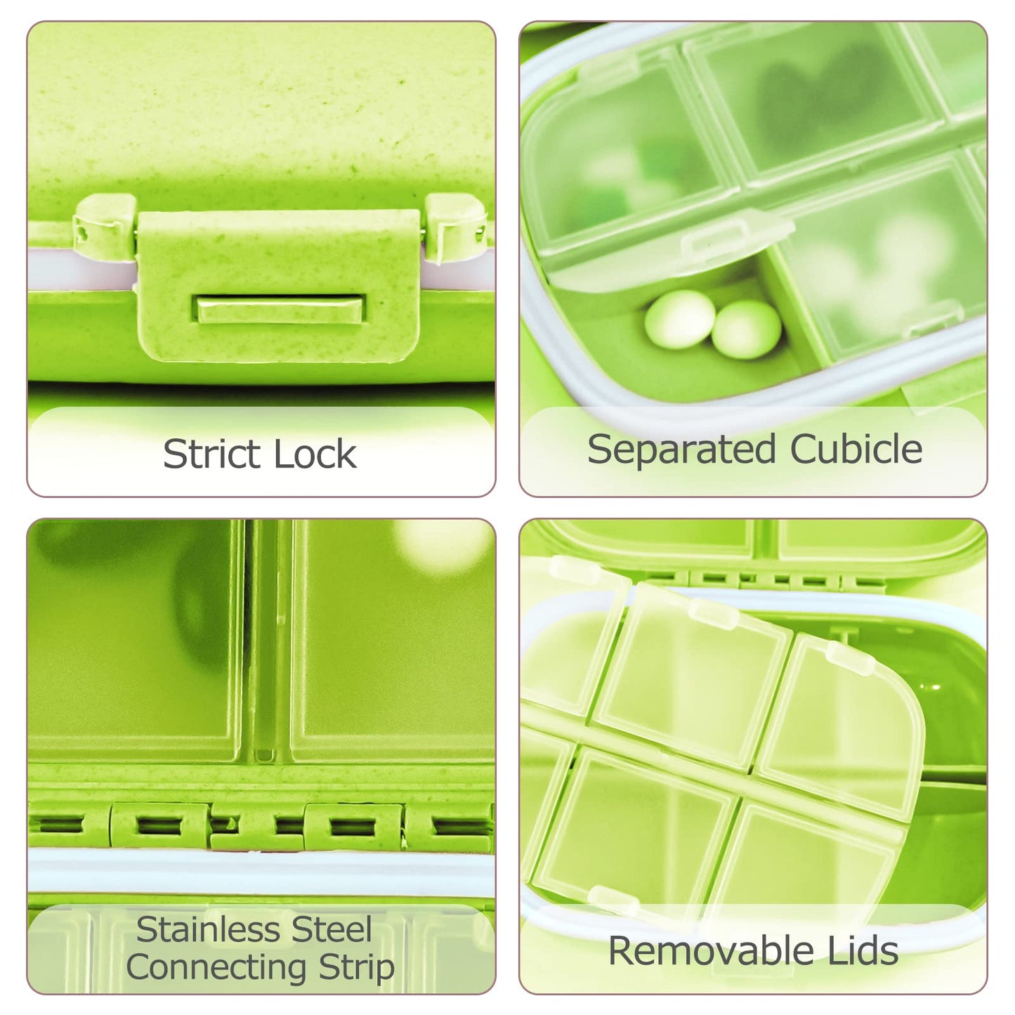 Travel Pill Organizer