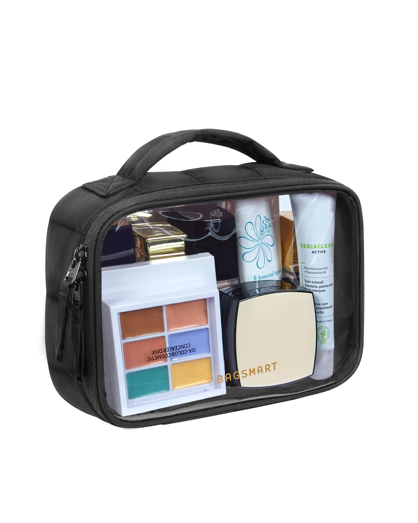 BAGSMART Clear TSA-Approved Toiletry Bag