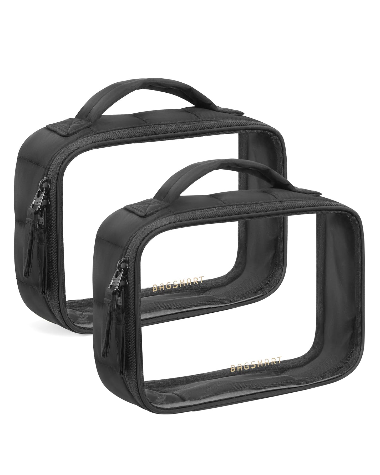 BAGSMART Clear TSA-Approved Toiletry Bag