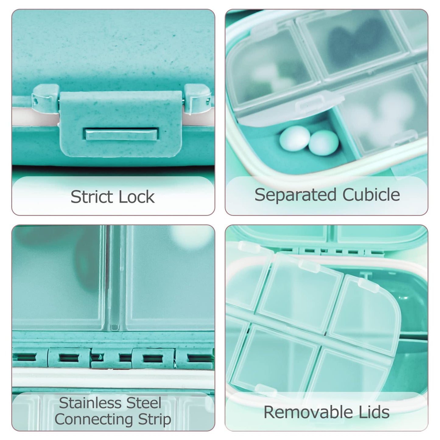 Travel Pill Organizer